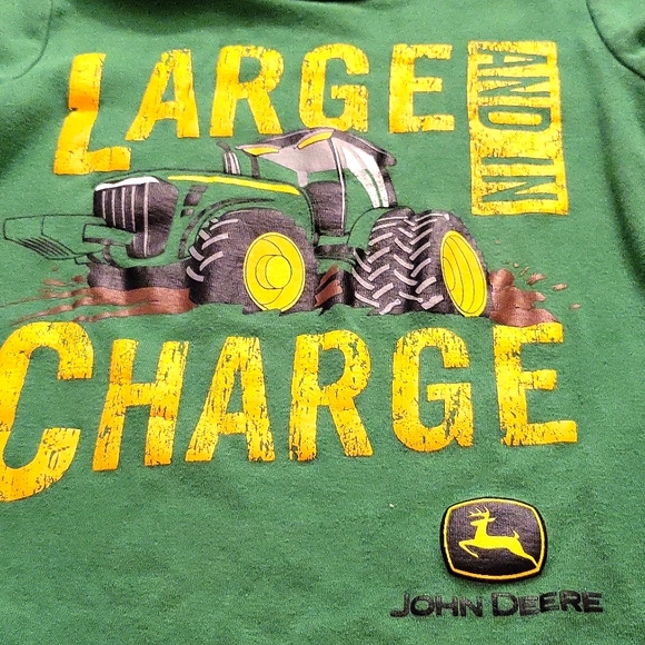 John Deere "Large and In Charge" pajama top - Picture 3 of 3